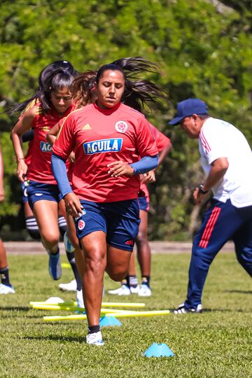 La Selección Colombia Femenina realizó su último entrenamiento en Villa Loyola antes de disputar la gran final de la Copa América Femenina ante Brasil.