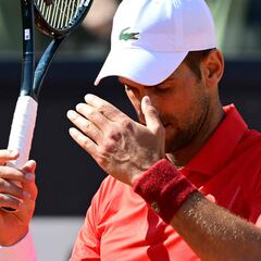 Djokovic se despeña en Roma ante un gran Tabilo