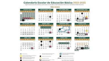 SEP da a conocer calendario del ciclo escolar 2022-2023 ¿Cuántos puentes habrá?