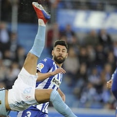 El Celta solo ha marcado un gol de jugada sin Aspas