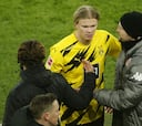 Haaland tropieza contra el farolillo rojo de la Bundesliga