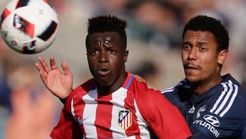 El Atlético cede al atacante Amath N’Diaye al Tenerife