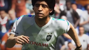 PES 2019 Leyendas: estadísticas de Maradona, Cruyff y más