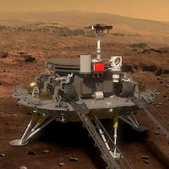 La sonda china Tianwen-1 aterriza con éxito en Marte