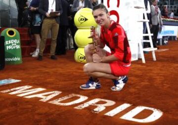 Simona Halep venci¨® en los Masters de Madrid, Bucarest y Montreal. Estas victorias la auparon al n¨²mero 4 del ranking WTA.