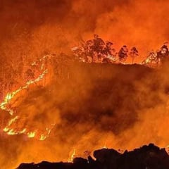 Cantabria, envuelta en llamas: 56 incendios en 24 horas
