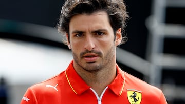 Formula One F1 - Saudi Arabian Grand Prix - Jeddah Corniche Circuit, Jeddah, Saudi Arabia - March 6, 2024 Ferrari's Carlos Sainz Jr. ahead of the Grand Prix REUTERS/Rula Rouhana