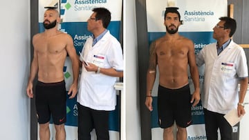 Primeros test médicos en el Barça; Mascherano recibe el alta