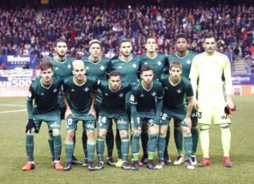 Once inicial del Betis 