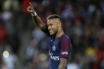 Neymar joined Paris Saint-Germain this month after four years at Barcelona.