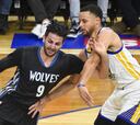 Ricky (17+13) brilla ante Curry y los peores Warriors con Kerr