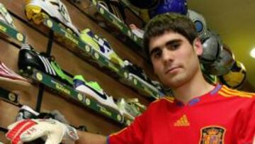 "Me fijo mucho en Iker Casillas y en Caballero"