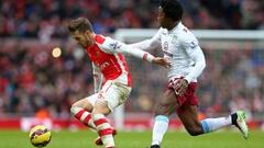 Carlos Sánchez, suplente en la visita del Aston Villa al Hull City