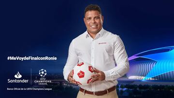 Vive la final de la Uefa Champions League junto a ¡°El Fen¨®meno¡±