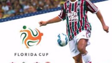 Imagen con la que Ronaldinho ha confirmado que participará con Fluminense en la Florida Cup.
