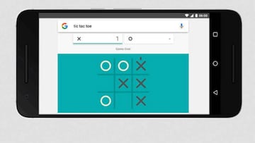 Cómo activar el Solitario y Tres en Raya secreto de Google