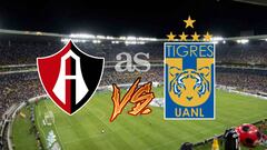 Atlas vs Tigres (partido suspendido) jornada 8, Liga MX