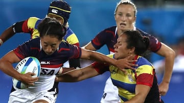 Colombia cerca del adiós en rugby femenino en JJ.OO.
