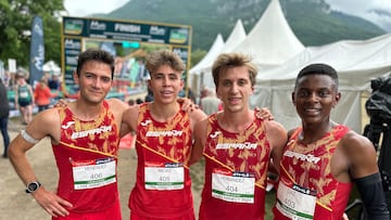 Equipo sub20, bronce en el Europeo Off-Road/Trail runnning 2024.