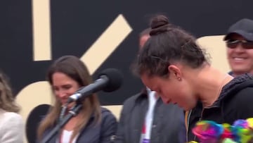 Schiavone le arrebata el t¨ªtulo a una Arruabarrena lesionada