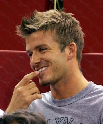 David Beckham en 2006 en el Real Madrid.