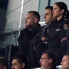 Ferreiro vio la derrota del Málaga desde el palco