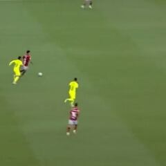 ¡Con borde externo! La gran asistencia de Pulgar que sorprendió a todos en Brasil