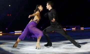 Miki Ando y Javier Fernández. 