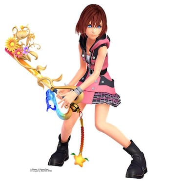 Nuevas ilustraciones de Kairi, coprotagonista de Kingdom Hearts 3