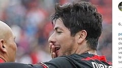 Valdés a Suazo: "Tu ausencia ya se siente en el camarín"