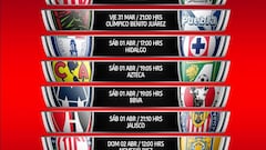 Liga MX: Fechas y horarios de la jornada 13, Clausura 2023