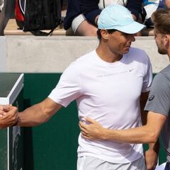 Nadal debuta tras un trabajo doble de entrenamientos