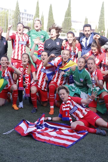 Atlético Femenino crowned Liga Iberdrola champions