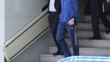 Mourinho, ayer en la Fiscalía.