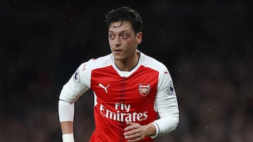 &Ouml;zil, uno de los jugadores afectados por las filtraciones de Football Leaks.