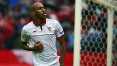 Steven N&acute;Zonzi celebra su gol ante el Atl&eacute;tico de Madrid. 