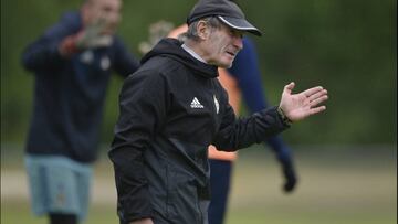 Anquela, entrenador del Oviedo