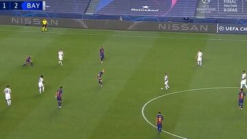 Fue un mal que se dio en todo el partido: la clave por la que el Bayern aplastó al Barcelona