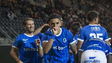 Daniel Muñoz anotó el gol del triunfo del Genk en Bélgica.