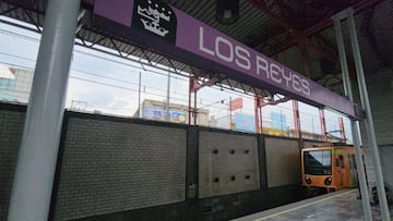Las estaciones La Paz y Los Reyes de la Línea A del Metro CDMX no dan servicio por afectaciones.
