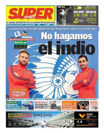 Portadas de la prensa mundial