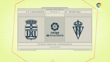 Resumen y gol del Cartagena vs Sporting de LaLiga SmartBank