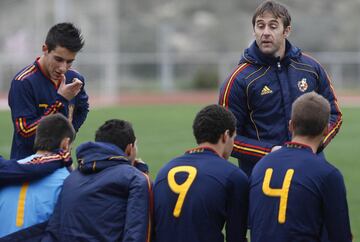 Lopetegui llegó en 2010 a la RFEF como seleccionador nacional en las categorías inferiores. 