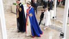 Prince and Princess of Wales, Prince William and Kate Middleton, Prince Louis and Princess Charlotte arrive for the coronation ceremony of Britain's King Charles and Queen Camilla at Westminster Abbey, in London, Britain May 6, 2023. Dan Charity/Pool via REUTERS