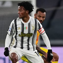Juan Cuadrado y un historial positivo ante Milan