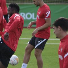 Semana pendientes de Babin, ausente en dos entrenamientos