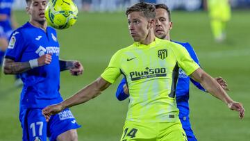 Marcos Llorente, ante el Getafe.