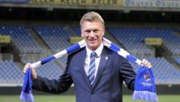 David Moyes, entrenador de la Real Sociedad.