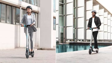 Llega a tu destino con seguridad en este patinete eléctrico, con 48% de descuento