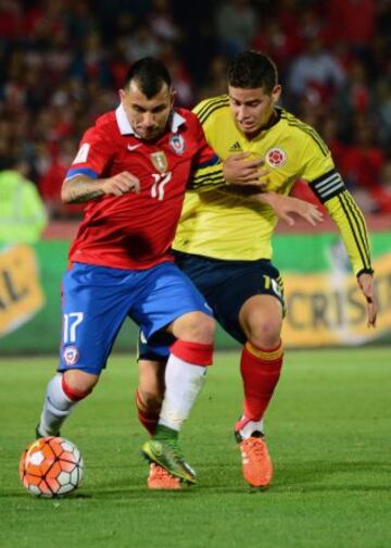 El 10 volvió al gol con la Selección Colombia 